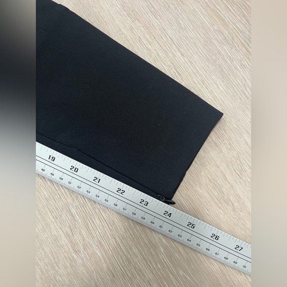 Burberry Black Skinny Trousers Crop with Zippers Riding - Picture 2 of 14